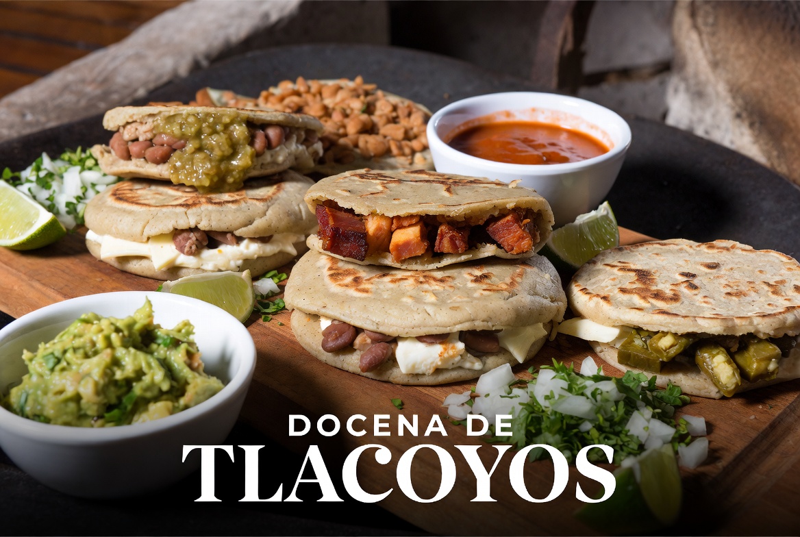 Tlacoyos por docena desde $60